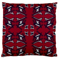 Abstract Pattern Geometric Backgrounds   Standard Flano Cushion Case (one Side) by Eskimos