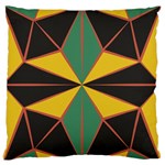 Abstract pattern geometric backgrounds   Standard Flano Cushion Case (One Side) Front