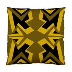 Abstract Pattern Geometric Backgrounds   Standard Cushion Case (one Side) by Eskimos