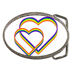 Rainbow Hearts Belt Buckles by UniqueThings