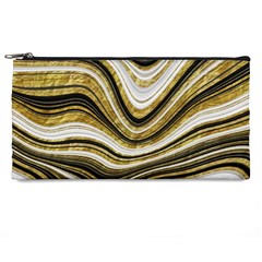 Gold Glitter Marble Background 2 Pencil Case by befabulous