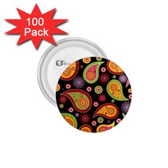 Paisley Pattern Design 1 75  Buttons (100 Pack)  by befabulous