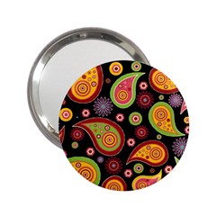 Paisley Pattern Design 2 25  Handbag Mirrors by befabulous