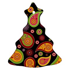 Paisley Pattern Design Ornament (christmas Tree)  by befabulous