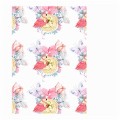 Flamingos Small Garden Flag (two Sides) by Sparkle