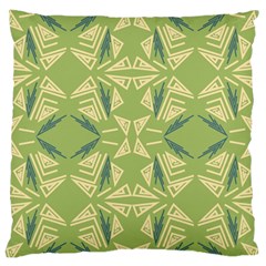 Abstract Pattern Geometric Backgrounds   Large Flano Cushion Case (one Side) by Eskimos