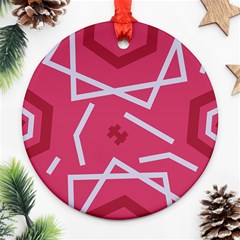 Abstract Pattern Geometric Backgrounds   Ornament (round) by Eskimos