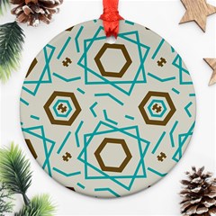 Abstract Pattern Geometric Backgrounds   Ornament (round) by Eskimos