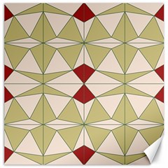 Abstract Pattern Geometric Backgrounds   Canvas 16  X 16  by Eskimos