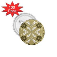 Folk Flowers Print Floral Pattern Ethnic Art 1 75  Buttons (100 Pack)  by Eskimos