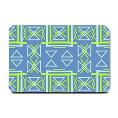 Abstract Pattern Geometric Backgrounds   Small Doormat  by Eskimos