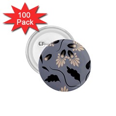 Folk Flowers Print Floral Pattern Ethnic Art 1 75  Buttons (100 Pack)  by Eskimos