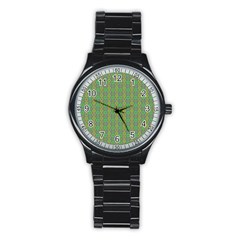 Found It Stainless Steel Round Watch by Sparkle