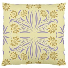 Folk Flowers Print Floral Pattern Ethnic Art Standard Flano Cushion Case (one Side) by Eskimos