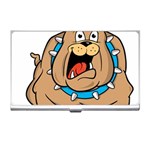 Bulldog-cartoon-illustration-11650862 Business Card Holder Front