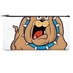 Bulldog-cartoon-illustration-11650862 Pencil Case by jellybeansanddinosaurs