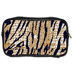 Tiger Snake Black 7000 Toiletries Bag (one Side) by MickiRedd