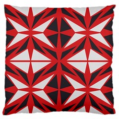 Abstract Pattern Geometric Backgrounds   Large Flano Cushion Case (one Side) by Eskimos