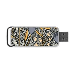 Floral Portable Usb Flash (two Sides) by Sparkle