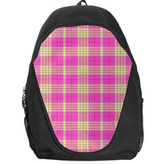 Pink Tartan 4 Backpack Bag by tartantotartanspink2