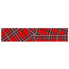 Macfarlane Modern Heavy Tartan Small Flano Scarf by tartantotartansallreddesigns