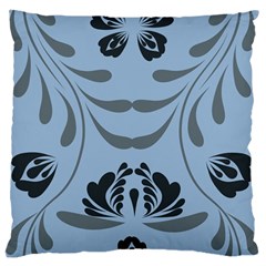 Folk Flowers Print Floral Pattern Ethnic Art Standard Flano Cushion Case (one Side) by Eskimos