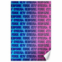 New Cyberia Response Force Canvas 24  X 36  by WetdryvacsLair