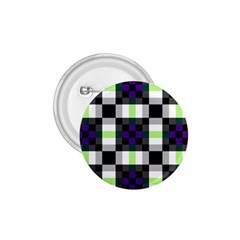 Agender Flag Plaid With Difference 1 75  Buttons by WetdryvacsLair