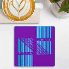 Fold At Home Folding Uv Print Square Tile Coaster  by WetdryvacsLair