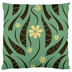 Folk Flowers Print Floral Pattern Ethnic Art Standard Flano Cushion Case (one Side) by Eskimos