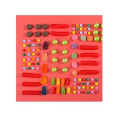 Istockphoto-1211748768-170667a Sweet-treats-candy-knolling-flatlay Backgrounderaser 20220427 131956690 Screenshot 20220515-210318 Small Satin Scarf (square) by neiceebeazzdesigns