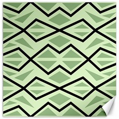 Abstract Pattern Geometric Backgrounds Canvas 16  X 16  by Eskimos