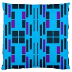 Abstract pattern geometric backgrounds Standard Flano Cushion Case (One Side) Front