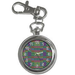 Paris Words Motif Colorful Pattern Key Chain Watches by dflcprintsclothing