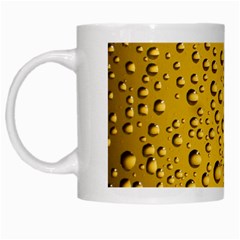 Beer Bubbles White Mug by Wegoenart