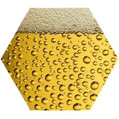 Beer Bubbles Wooden Puzzle Hexagon by Wegoenart