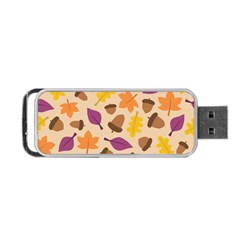 Seamless Verson Of Fal Pattern Portable Usb Flash (one Side) by Jancukart