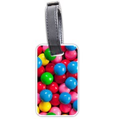 Bubble Gum Luggage Tag (one Side) by artworkshop