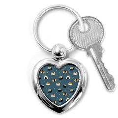 Sushi Pattern Key Chain (heart) by Jancukart