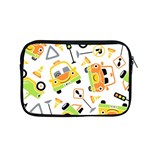 Seamless-pattern-vector-illustration-vehicles-cartoon Apple MacBook Pro 15  Zipper Case Front