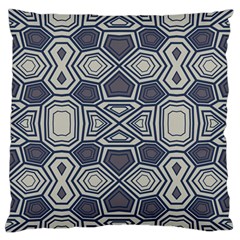 Abstract Pattern Geometric Backgrounds Standard Flano Cushion Case (one Side) by Eskimos