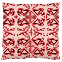 Abstract Pattern Geometric Backgrounds  Standard Flano Cushion Case (one Side) by Eskimos