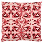 Abstract pattern geometric backgrounds  Standard Flano Cushion Case (One Side) Front