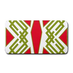 Abstract Pattern Geometric Backgrounds Medium Bar Mats by Eskimos