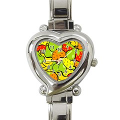 Fruit Food Wallpaper Heart Italian Charm Watch by Dutashop