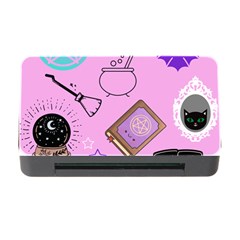 Pastel Goth Witch Pink Memory Card Reader With Cf by NerdySparkleGoth