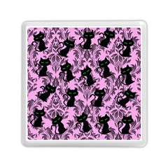 Pink Cats Memory Card Reader (square) by NerdySparkleGoth