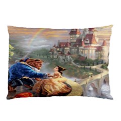 Beauty And The Beast Castle Pillow Case