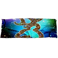 Browning Deer Glitter Galaxy Body Pillow Case Dakimakura (two Sides) by artworkshop