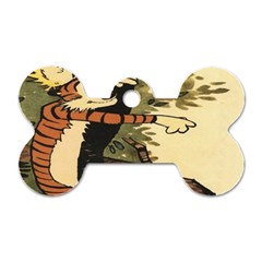 Calvin And Hobbes Dog Tag Bone (one Side) by artworkshop